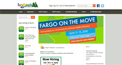 Desktop Screenshot of fargoparks.com
